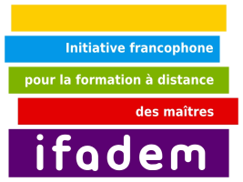 Portail de formation IFADEM